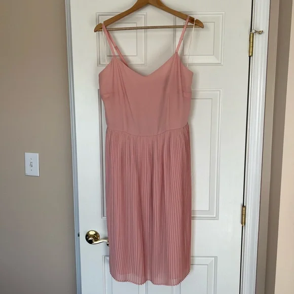Long Tall Sally Dresses | Long Tall Sally Pleated Georgette Dress In Pink (Nwt) *This Is An Lts Original!* | Color: Pink | Size: 12 | Megwheeler129's Long Tall Sally Dresses | Long Tall Sally Pleated Georgette Dress In Pink (Nwt) *This Is An Lts Original!* | Color: Pink | Size: 12 | Megwheeler129's